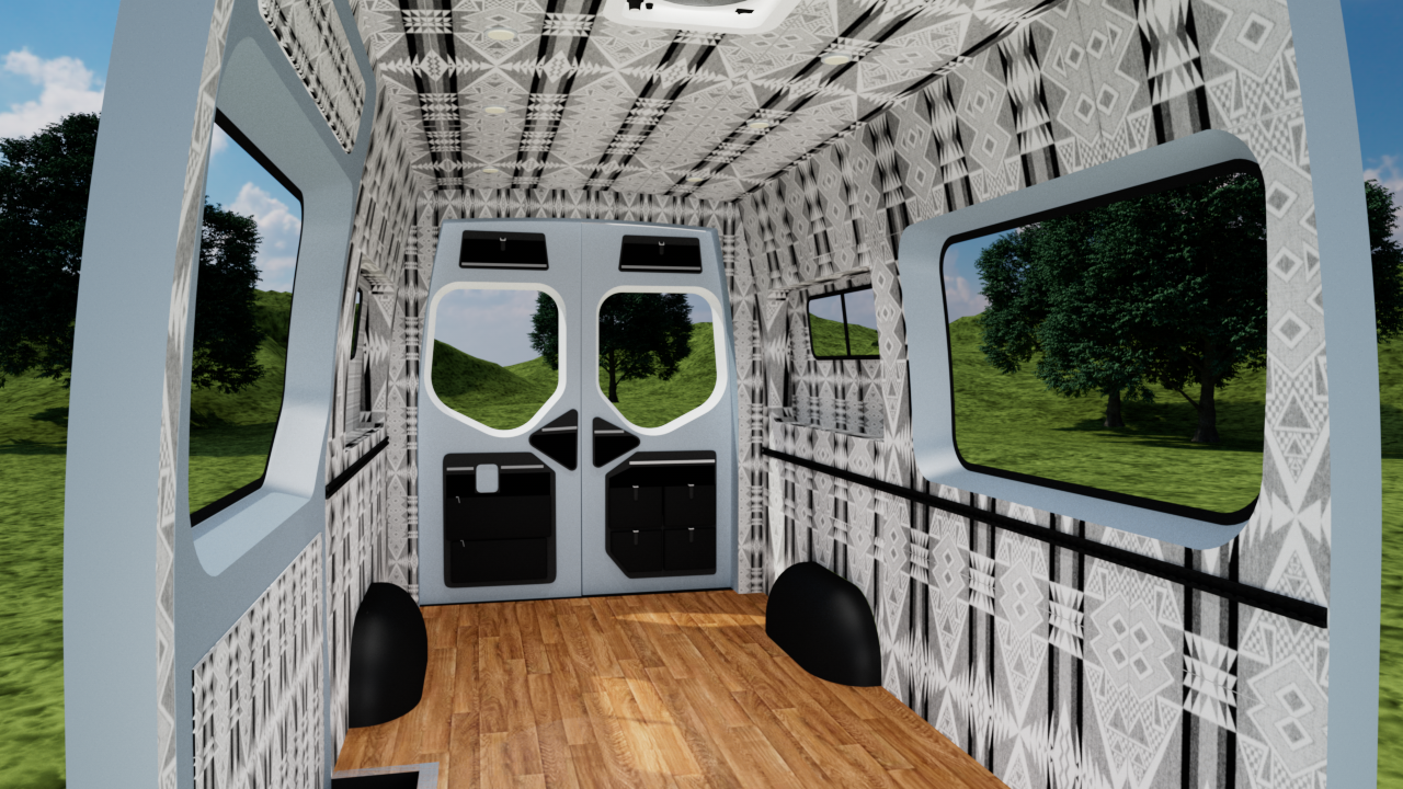 Mercedes Sprinter 144" High Roof Interior Panel Kit