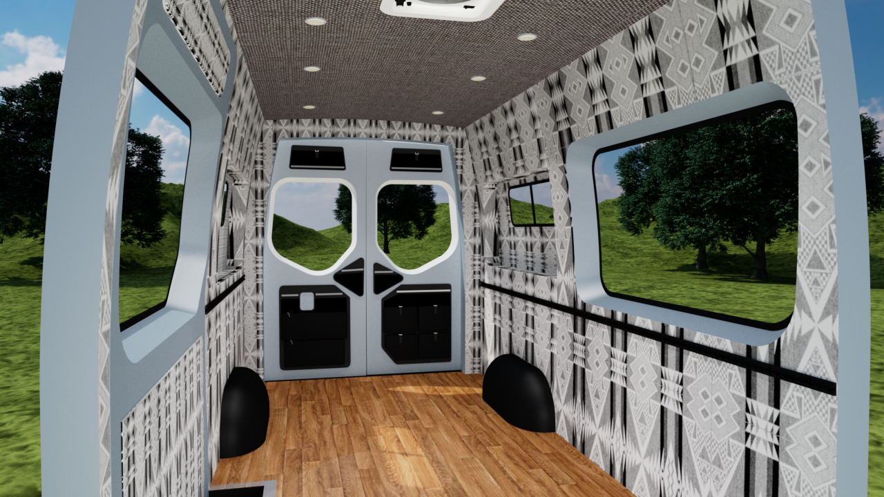 Mercedes Sprinter 144" High Roof Interior Panel Kit