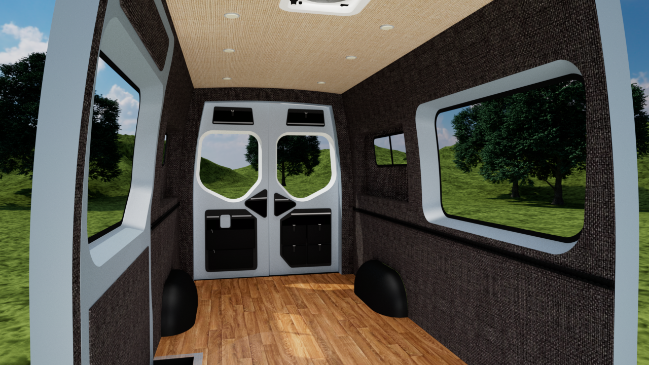 Mercedes Sprinter 144" High Roof Interior Panel Kit