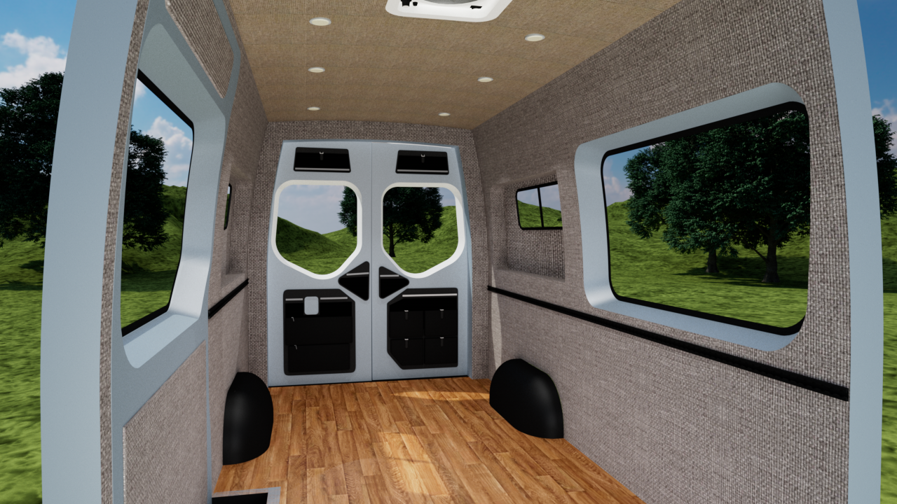 Mercedes Sprinter 144" High Roof Interior Panel Kit