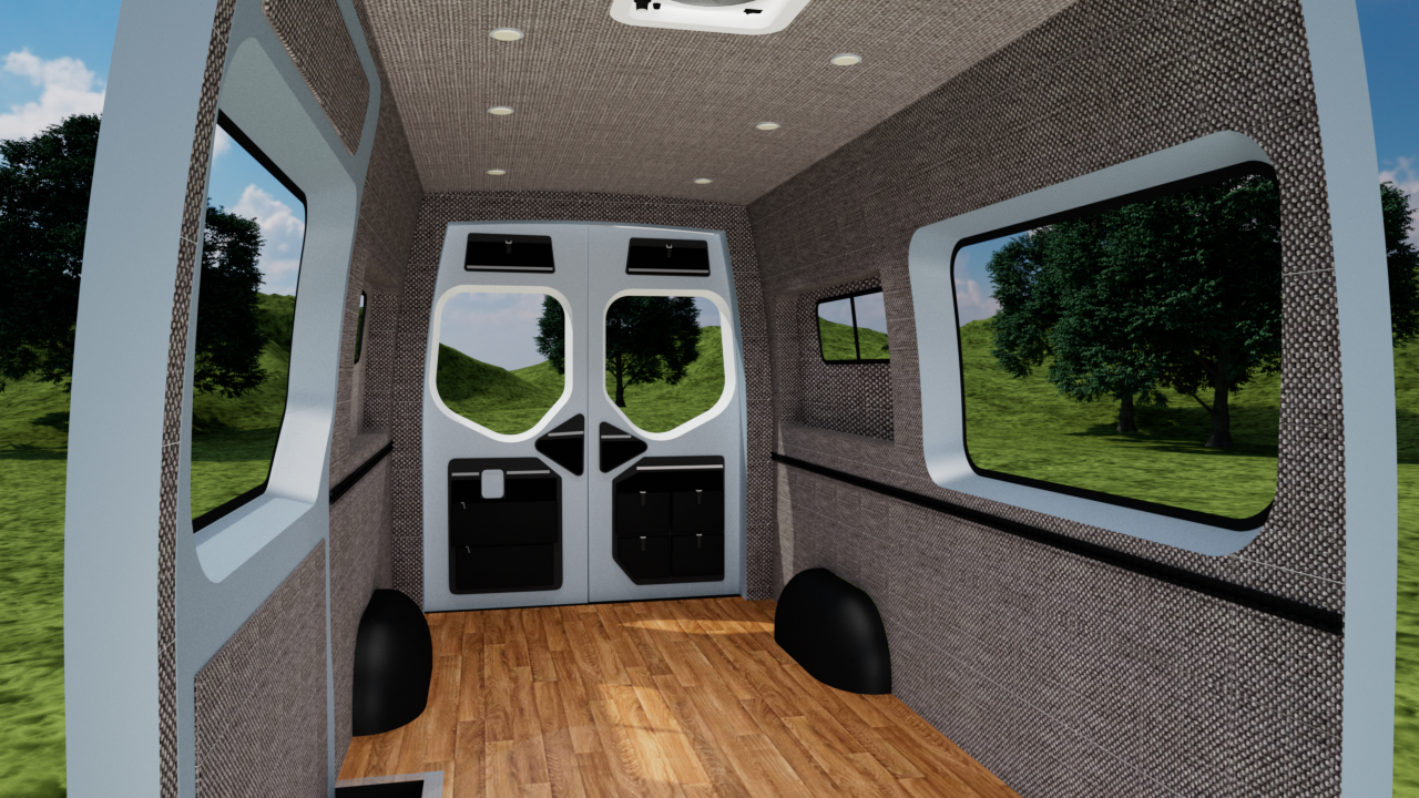Mercedes Sprinter 144" High Roof Interior Panel Kit